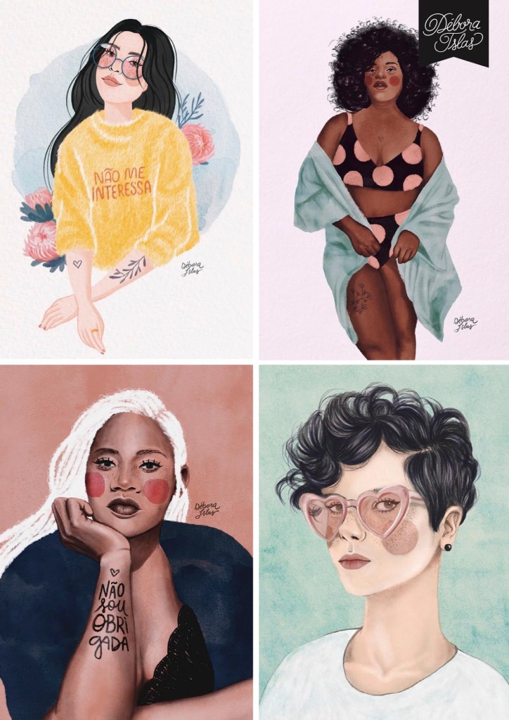 ilustrações por Debora Islas