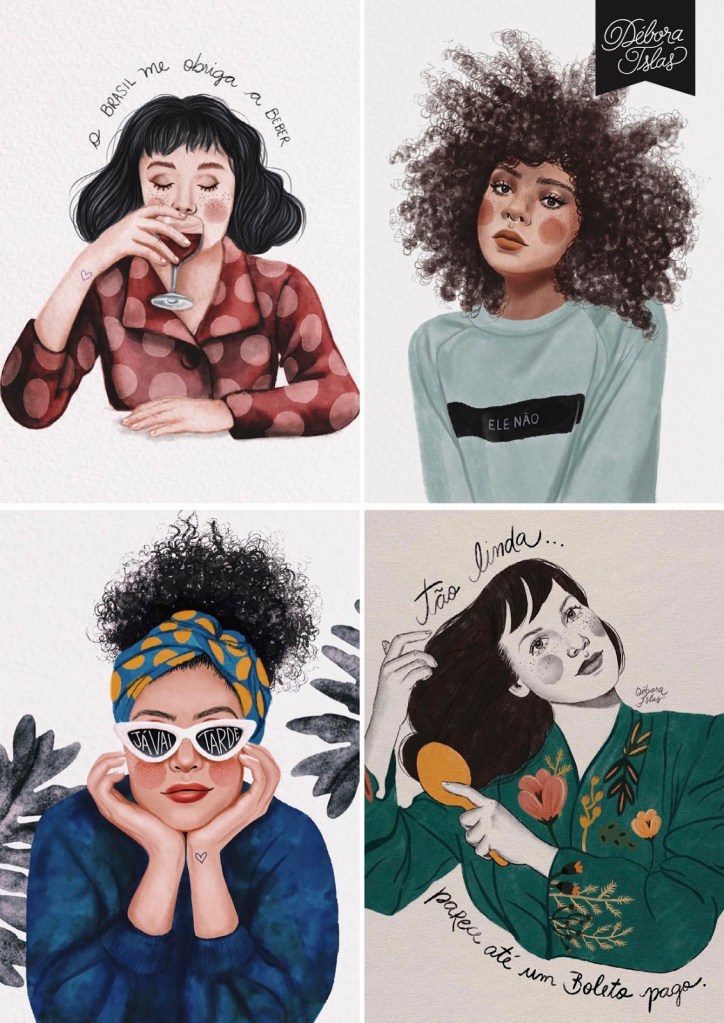 ilustrações por debora islas