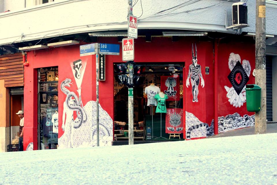 Fachada da loja el cabriton